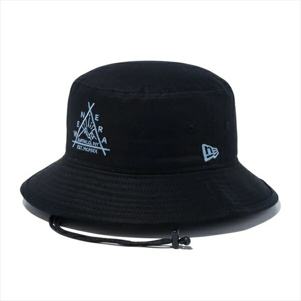 ニューエラジャパン 帽子 アドベンチャーライト Triangle Logo ブラック ML(59cm)