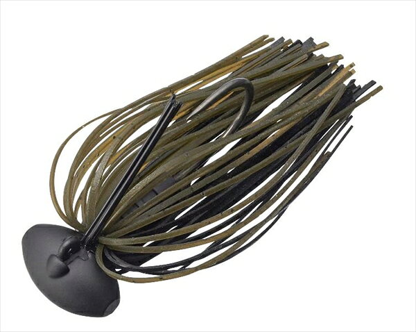 【ネコポス対象品】エバーグリーン ラバージグ TGブロー10g(3/8oz) #220 グリパン/ブラック