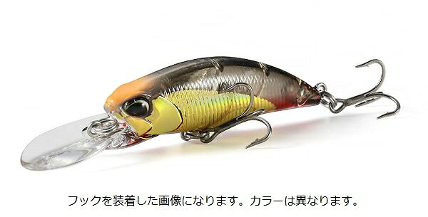 釣具のキャスティング 楽天市場店のデュオ テトラワークス トトシャッド48S CLA0602 クリアピンクヘッドチャート｜アングル2
