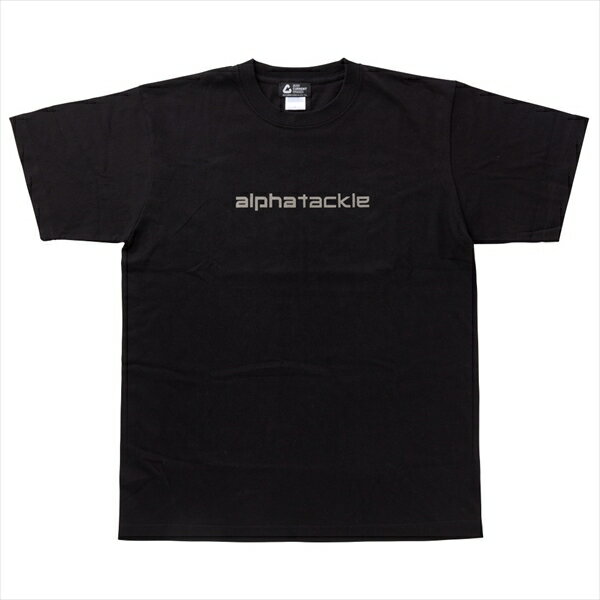 アルファタックル ウェア AT ショートスリーブT-シャツ TYPE-02 ブラック L