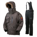 【特価】マズメ 防寒服アウター MZFW-793 mazume コアオールウェザースーツ ブラウンヘリンボーン LL