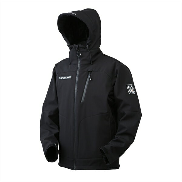 【訳あり】マズメ 防寒服アウター MZFW-797 mazume ウインドカットジャケット ブラック M