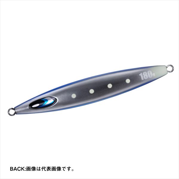 ソルティガジャイブチョッパー 180g ソルティガジャイブチョッパー 180g MLブラックパープルグロー (2)