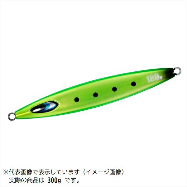 ソルティガジャイブチョッパー 300g MLライムグリーンブラック (2)