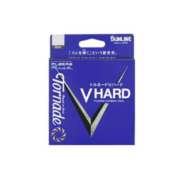 【特価】サンライン ハリス トルネード Vハード ナチュラルクリア 50m 6号