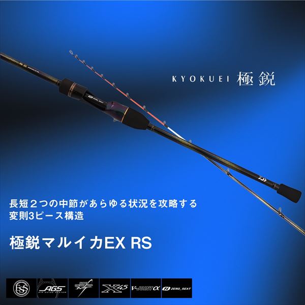 ダイワ マルイカ竿 極鋭マルイカEX RS(変則3ピース) 2