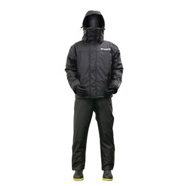 プロマリン 防寒服アウター WBA2409 防水防寒ウィンター PUマリンスーツ ブラック L