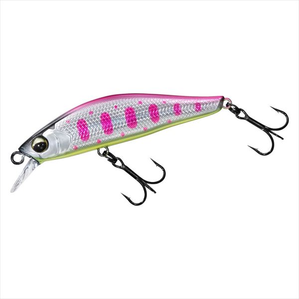 Minnow Plug - ダイワ トラウトプラグ シルバークリークミノー55S ピンクヤマメチャートベリー