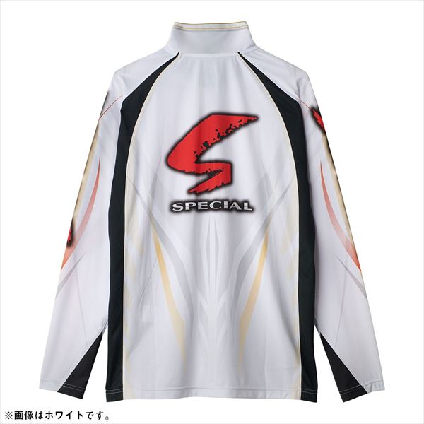ダイワ ウェア DE-7225 スペシャルロングスリーブフルジップシャツ ホワイト 2XL 2