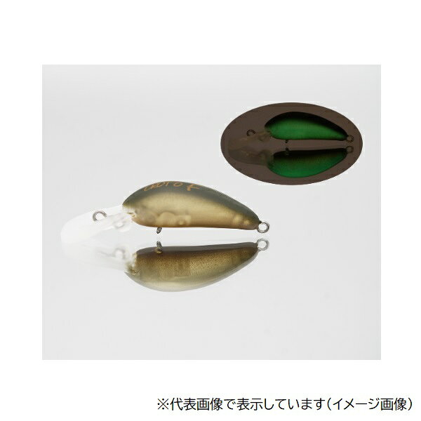 アルフレッド トラウトプラグ クロト DR スローシンキング シースルーオリーブ