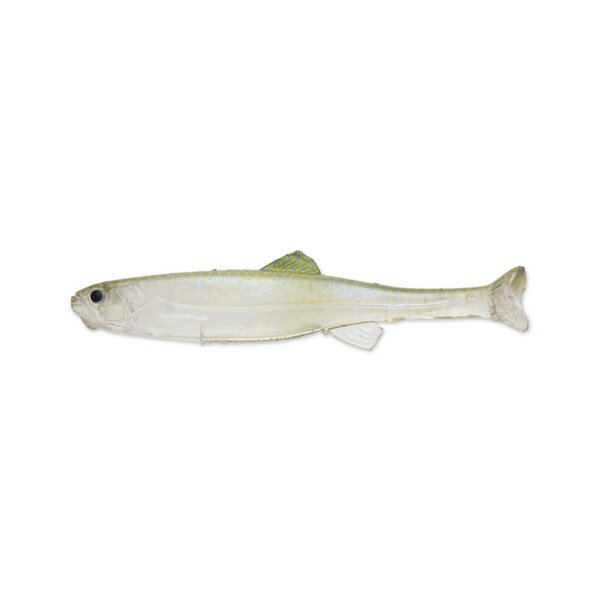 Imakatsu Worm Huddle Fat Fly elastomer 2.8inch #S-20 Smelt