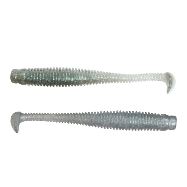 一誠 イッセイ ワーム スーパースティック 2.5インチ #73 AKシャッド(シルバー)(4.0)