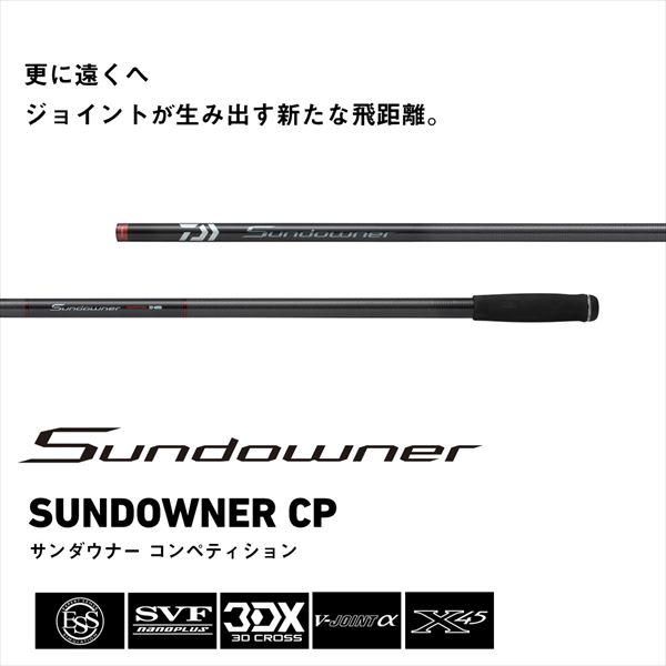ダイワ 投げ竿 サンダウナー コンペティション 43-395S・J (ストリップ仕様) 2
