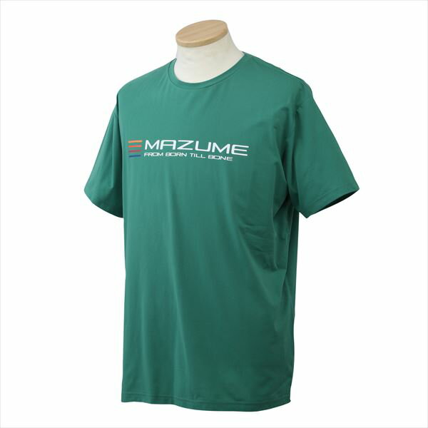 【スーパーSALE限定P10倍+買い回りで最大5000P】mazume ウェア MZAP-846 mazume プライムフレックスTシャツ グリーン S グリーン S