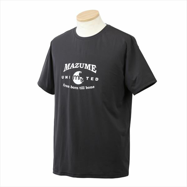 【スーパーSALE限定P10倍+買い回りで最大5000P】mazume ウェア MZAP-847 mazume プライムフレックスTシャツ パイレーツ インクブラック L
