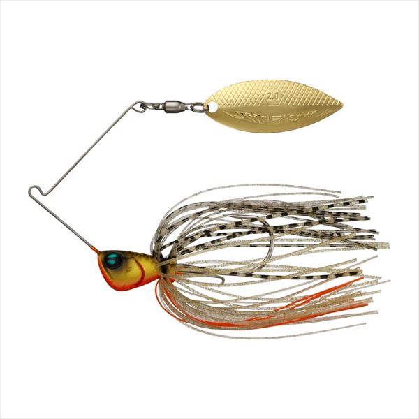 Buzz Bait - ダイワ スピナーベイト バズベイト スティーズ イグラ 1/4oz Typeリーフ クロキン