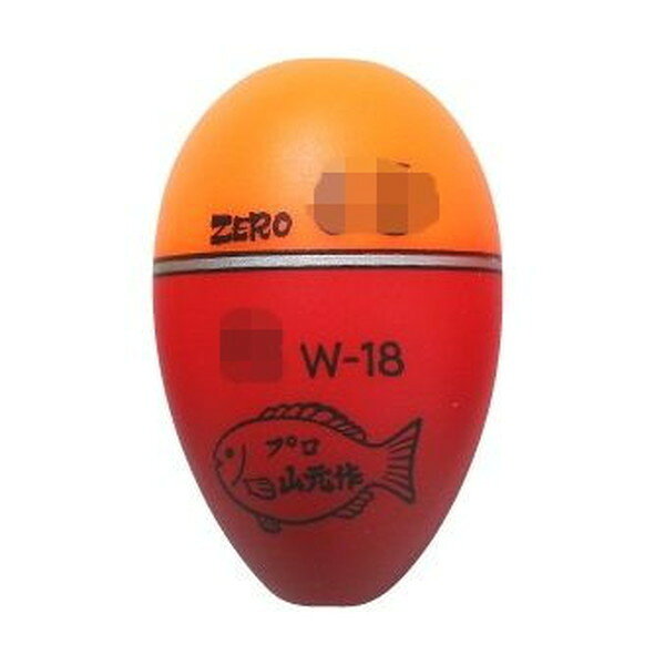 山元工房 ウキ 山元 W18ウキ ZERO S 03 オレンジ
