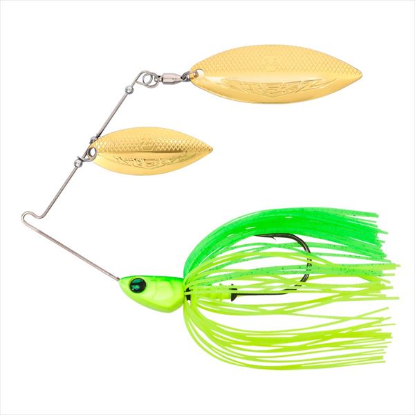 Buzz Bait - ダイワ スピナーベイト バズベイト スティーズ スピナーベイト1/2oz DW ライムチャート