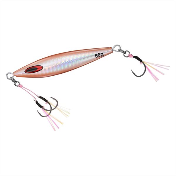 ダイワ メタルジグ ソルティガ FKジグSLJ 60g ケイムラグローSVGイカ