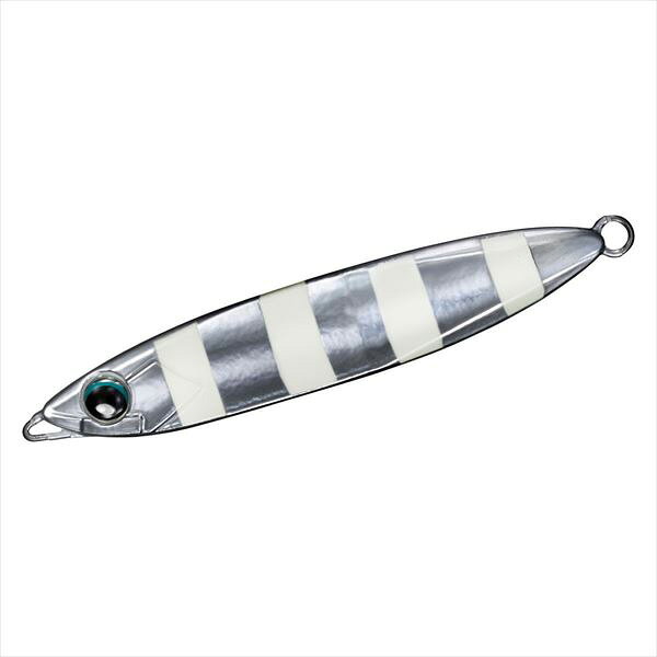 鏡牙ジグベーシック80G MLゼブラグロー