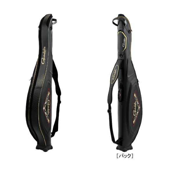 がまかつ ロッドケース 成型ハードロッドケース GC301 ブラック/レッド Gamakatsu 135cm