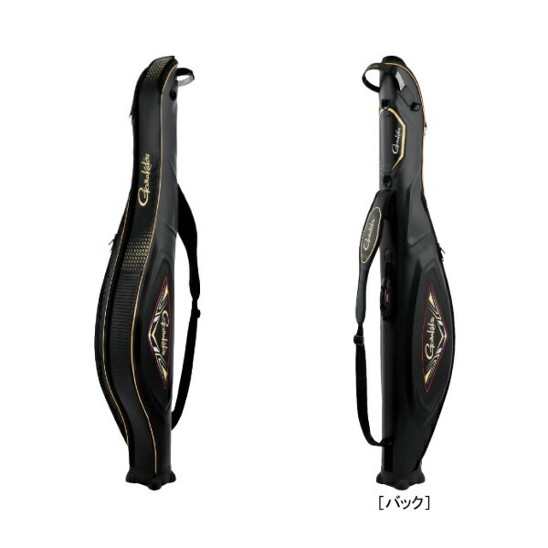 がまかつ ロッドケース 成型ハードロッドケース GC301 ブラック/レッド Gamakatsu 142cm