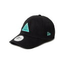 ニューエラジャパン 帽子 カジュアルクラシック Triangle Logo ブラック 55.8-59.6cm