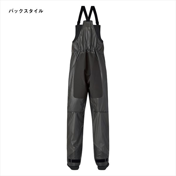 ダイワ レインウェア DR-2325P スプレーコートレインビブパンツ グレー L 2