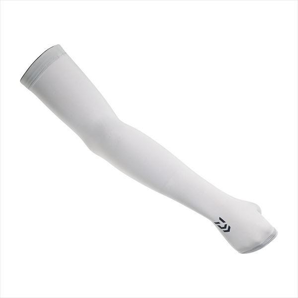 ダイワ ウェア DA-7725 ICEDRY(アイスドライ) アームカバー 指スリット付き ライトグレー M