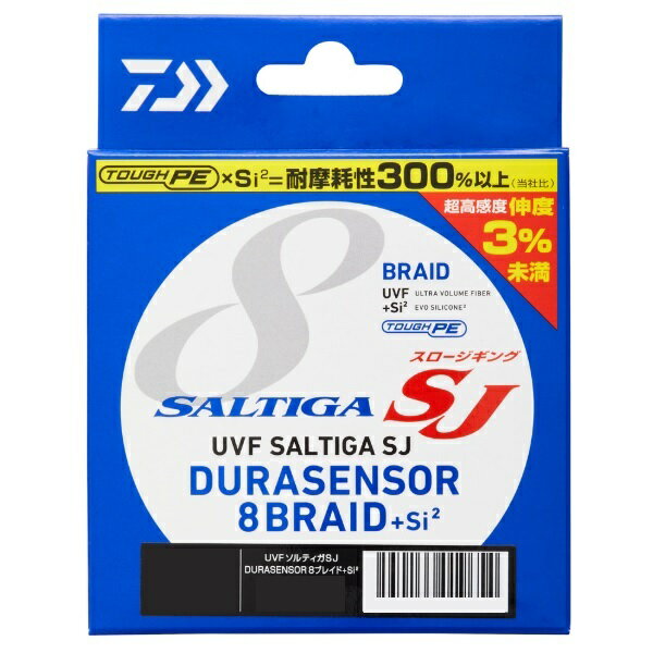 PE - ダイワ PEライン UVFソルティガSJデュラセンサー×8+Si2 2.5号-600m