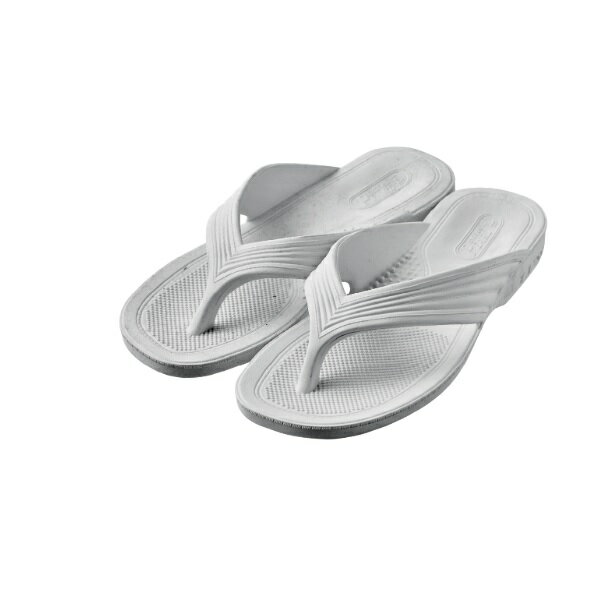 ●丸中工業所のPEARL印のサンダル。●原材料からこだわるメイドインジャパン。●頑丈で滑らなく、履き心地がいい。普段履きから釣り場まで！サイズ：LL(25.5-27.0cm)カラー：マットホワイト素材：(本体)塩化ビニール樹脂 ※実物と色が違って見える場合があります。あらかじめご了承下さい。