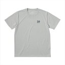 ダイワ ウェア DE-8625 ショートスリーブ スモールロゴTシャツ ライトグレー M