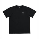 ダイワ ウェア DE-8325 ショートスリーブ バックプリントTシャツ ブラック 3XL
