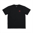 ダイワ ウェア DE-8625 ショートスリーブ スモールロゴTシャツ ブラック L