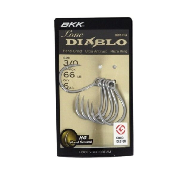 BKK アシストフック DIABLO（ディアブロ） #3/0