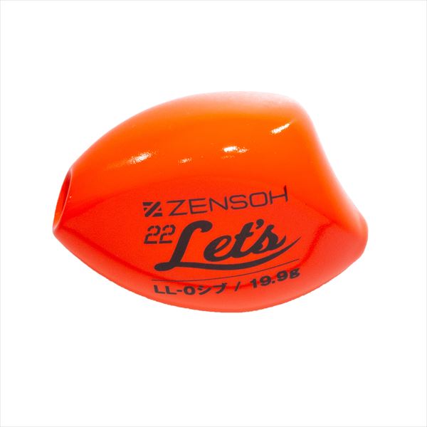 キザクラ ウキ ZENSOH 22Lets(レッツ) LL 0シブ レッド