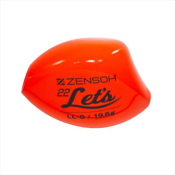 キザクラ ウキ ZENSOH 22Lets(レッツ) LL 0 レッド