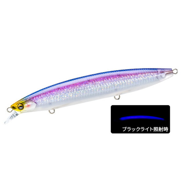 Minnow Plug - デュエル シーバスルアー ソニックブーム SBミノー 125F 125mm 04 HKVK ケイムラカタクチ