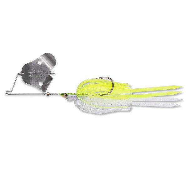 Buzz Bait - メガバス スピナーベイト バズベイト ジャマイカボアジュニアスーパーメタル チャートヴァイパー