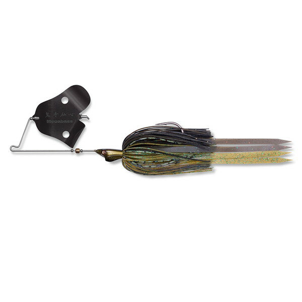 Buzz Bait - 【ネコポス対象品】メガバス スピナーベイト バズベイト ジャマイカボアジュニアスーパーメタル グリーンパンプキン