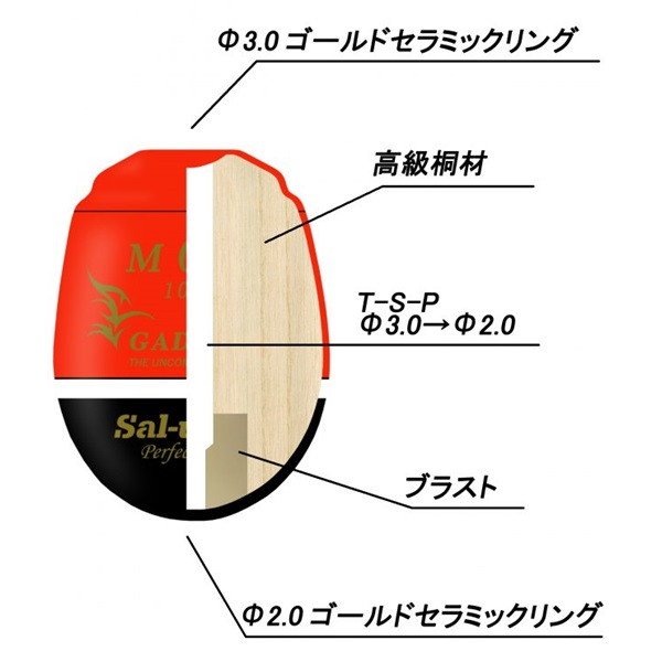 ソルト・ブレイク・ジャパン ウキ ガジェットL 00-1 0 casting-10579118 釣具のキャスティング 楽天市場店 サンプル画像2