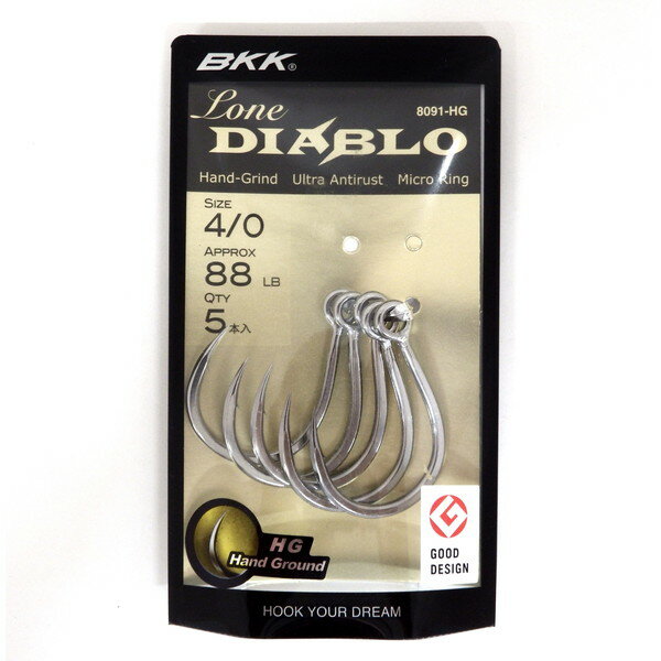 BKK アシストフック DIABLO #4/0
