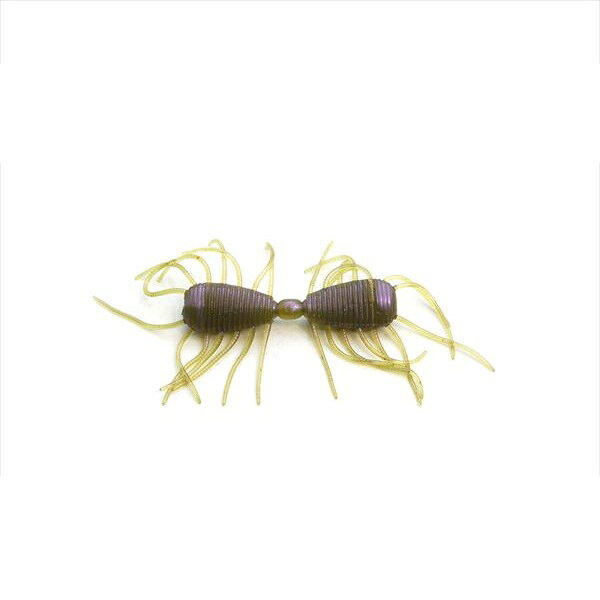 2WAYはその名が示す通り魚の状態やシチュエーションに合わせて幾通りもの使い方ができるソフトベイトです。開発段階から通称「サイト専用ワーム」と呼ばれていたように、サイトフィッシングにおいて類稀なる釣獲力を誇ります。最もオーソドックスな使用法は、そのままセンターの球体部にマスバリを掛けたショートリーダーダウンショット。シンカーを上下させるイメージでややゆったりと大き目にアクションを加えることで、ボディが「くの字」に折れ曲がりながらロールすることで多軸的ロールアクションを起こし、それに合わせてボディサイドから無数に生えた細いレッグが追従するため、極めて複雑怪奇なアクションを発生します。全長：約50mm入数：8 ※実物と色が違って見える場合があります。あらかじめご了承下さい。