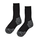 双進 靴下 5367 RV ドライソックス L BLK/グレー ブラック/グレー L