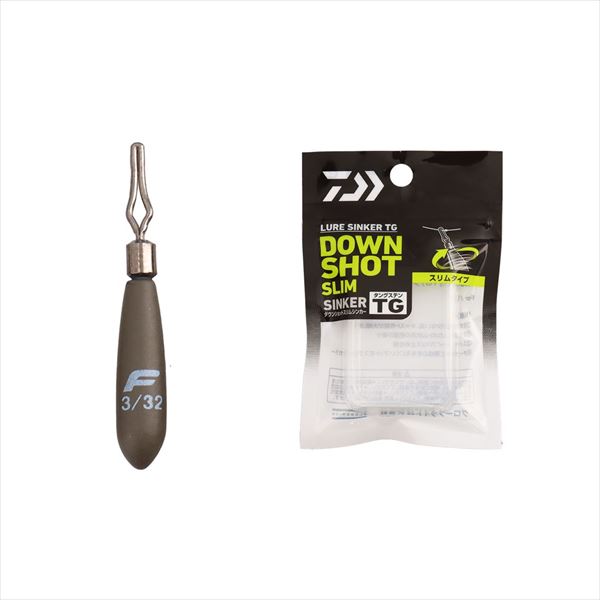 Rakuten - ダイワ シンカー ルアーシンカーTG ダウンショットスリム 2.6g(3/32oz)