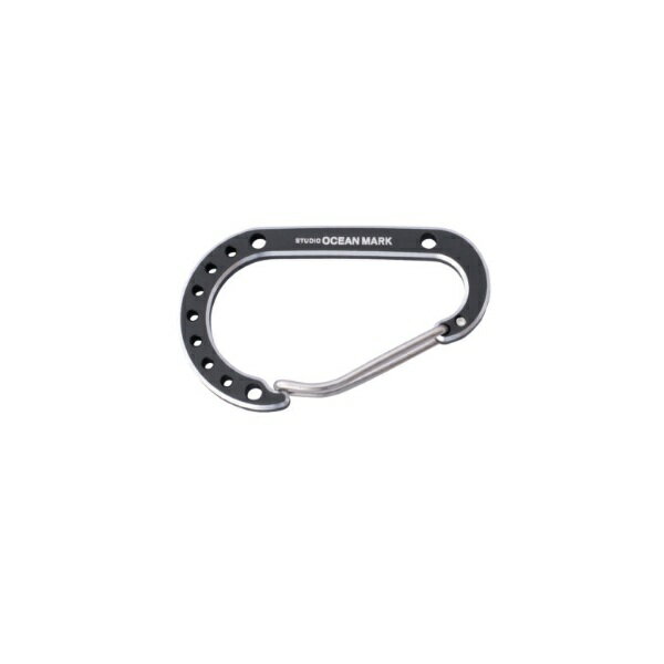 スタジオオーシャンマーク カラビナ Mサイズ KB02M-SBk/SOM(20) ショットブラック