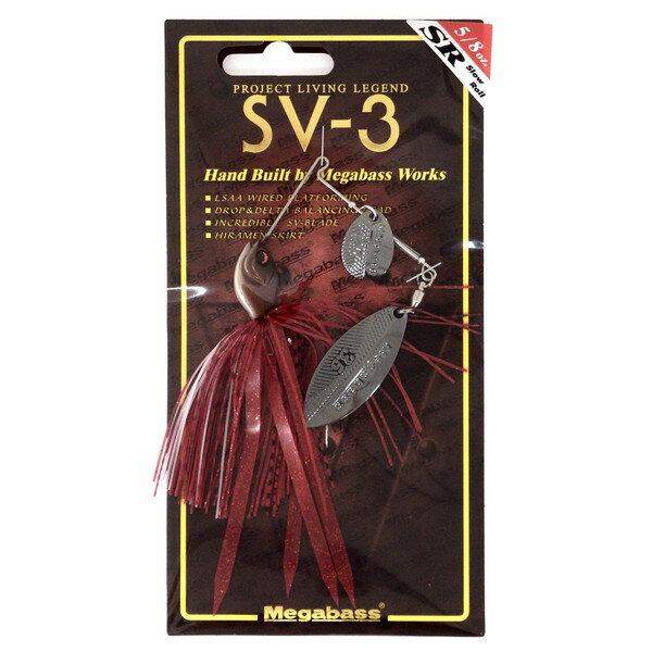 乐天商城 - メガバス スピナーベイト バズベイト SV-3 (5/8oz SR) (SP-C) ILマムシ