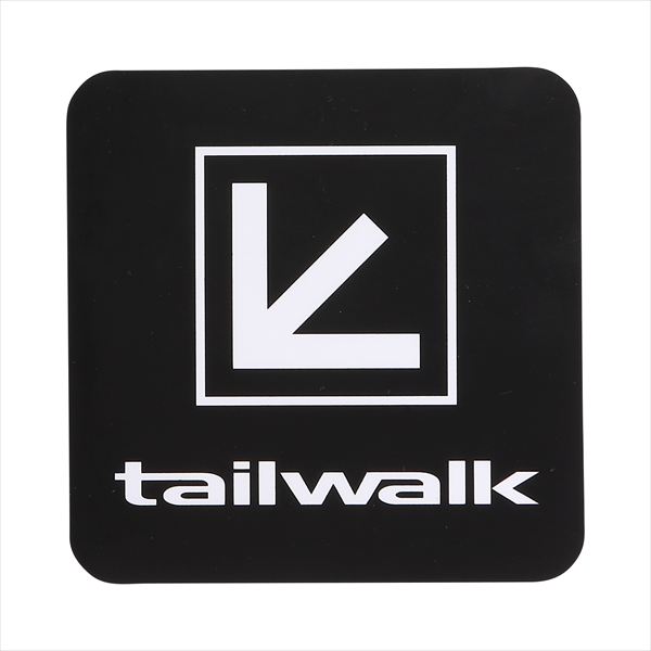 Fly Fishing Accessories - テイルウォーク ステッカー TW ステッカー TYPE-02 110mm×110mm
