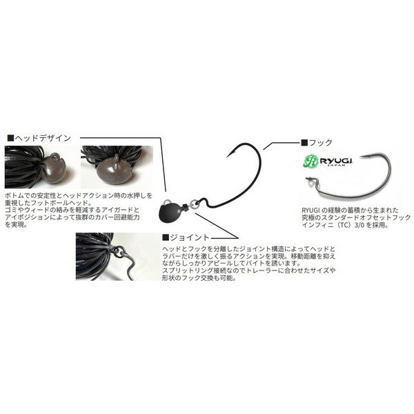 ���å� ��С����� �Х��إåɥ���3/16oz #01 �֥�å�