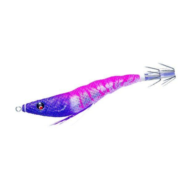 イージー!! ラクラク!! イカキャッチ!!●イカのサイズが小さい時期や、数釣り・喰い渋った時の切り札として最適な70mm●ボディ波動とフワフワフットで抱かせる実績No.1●フローティングエビ型スッテサイズ：70mm重量：3g ※実物と色が違って見える場合があります。あらかじめご了承下さい。